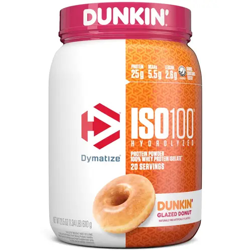 دايمتايز ISO100® ايزو بروتين 20 حصة دنكن دونات جليزد