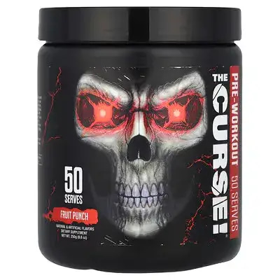 JNX The Curse! Pre‑Workout – Fruit Punch – 50 Servings