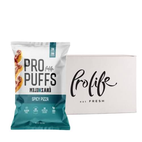 (Box of 20) Prolife Pro Puffs High Protein 50g - Spicy Pizza