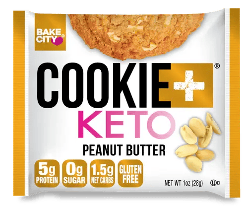 Bake City Keto Protein Cookie Peanut Butter 28g