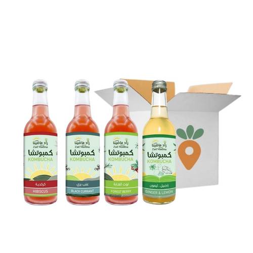 (Bubdle) Organic Kombucha 4x330ml - Zad Madenna