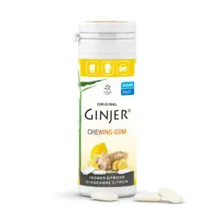 Ginjer Gum Sugar-Free Lemon Ginger 30g