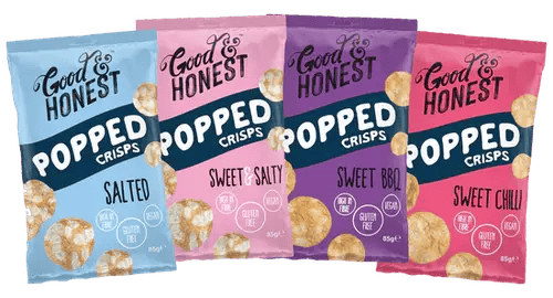 Good & Honest Popped Crisps 75 g