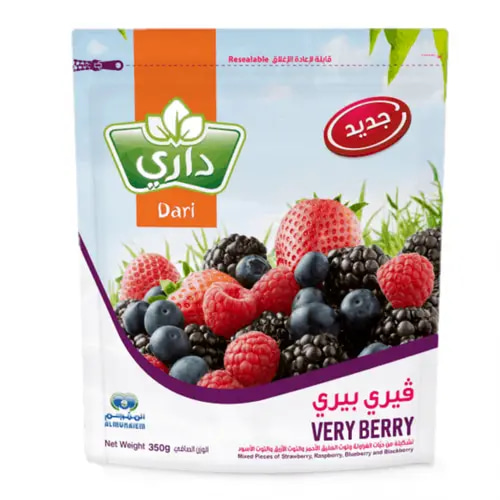 توت مشكل 350 جم داري (مجمد)