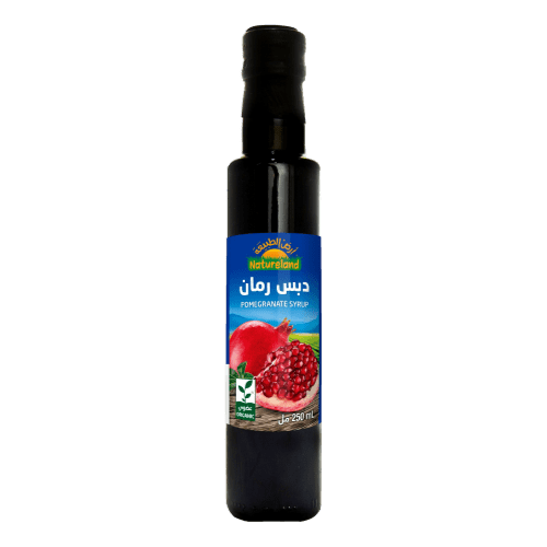 دبس رمان عضوي - 250 مل - أرض الطبيعة