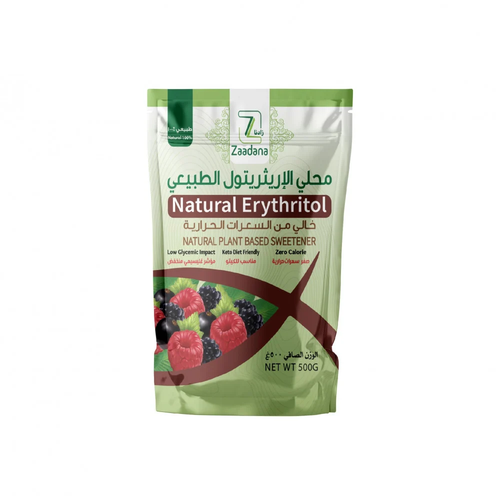 زادنا محلي اريثريتول خالي السعرات كيتو 500 جم