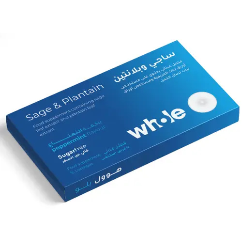 Whole Blue Supplement Sugar-Free 15 Lozenges – Sage & Valerian