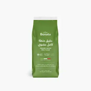 دقيق حنطة كامل عضوي 1 كجم بوناتو