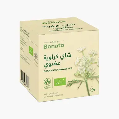 شاي كراوية عضوي 12 كيس بوناتو