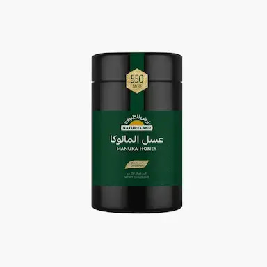 أرض الطبيعة +550 MGO عسل المانوكا 250جم