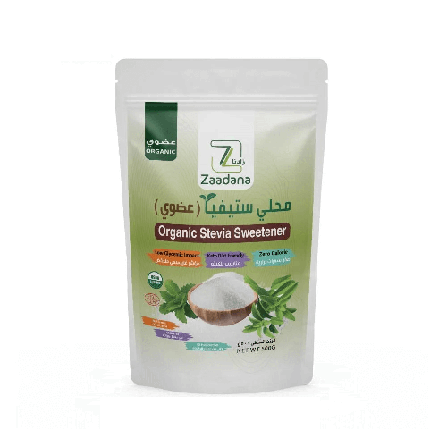 محلي ستيفيا عضوي كيتو 500 جم زادنا