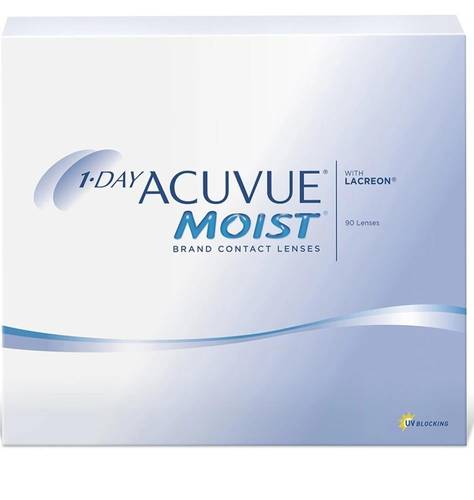 ACUVUE MOIST 1DAY 90 PIECE(90 حبةيومية )