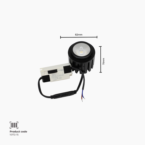 مصباح اضاءة سبوت مديول  | واط 15| CRI 90 | 3CCT