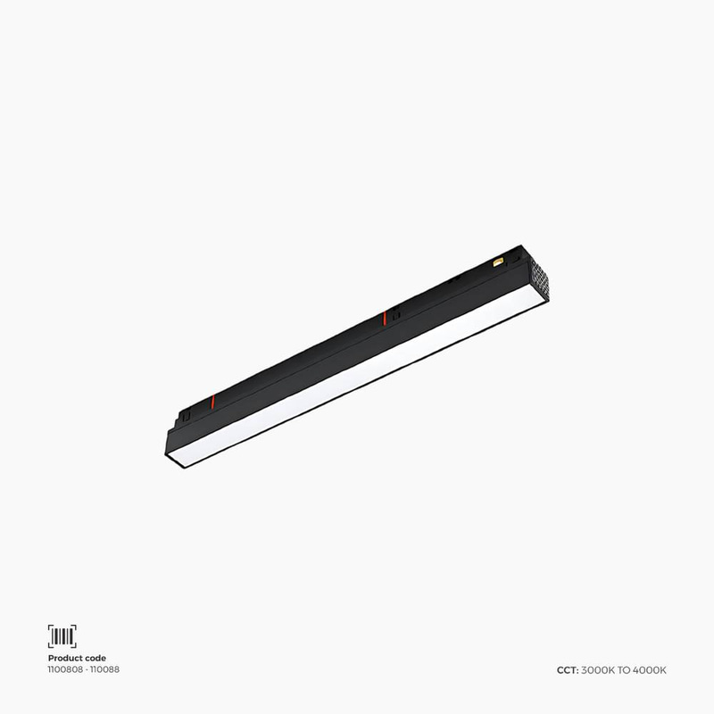 اضاءة مسار مغناطيسي منتشره خطية 20 واط | 60CM
