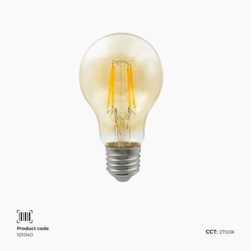 مصباح اضاءة فلمنت E27 | واط 4 | 2700K | A60 | CRI90