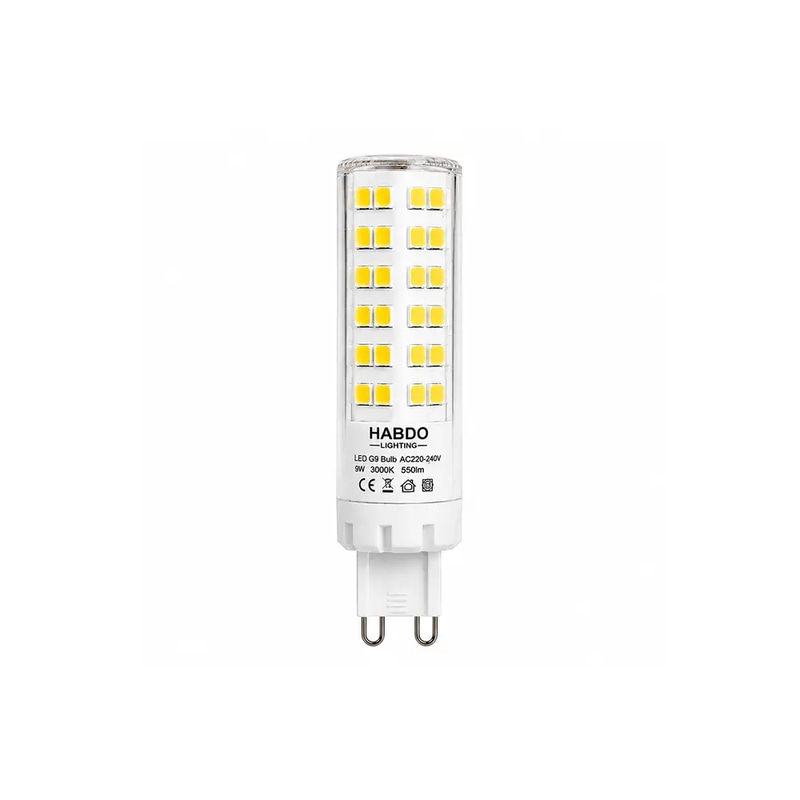 مصباح اضاءة ليد (LED)  بتأثير 360 | G9 | واط8 | 3000K