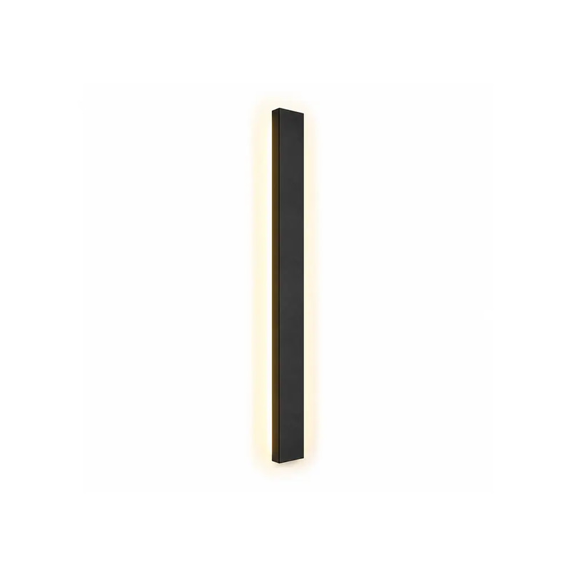 اضاءة حائط اسود بانارة ليد -25W طول 100 سم