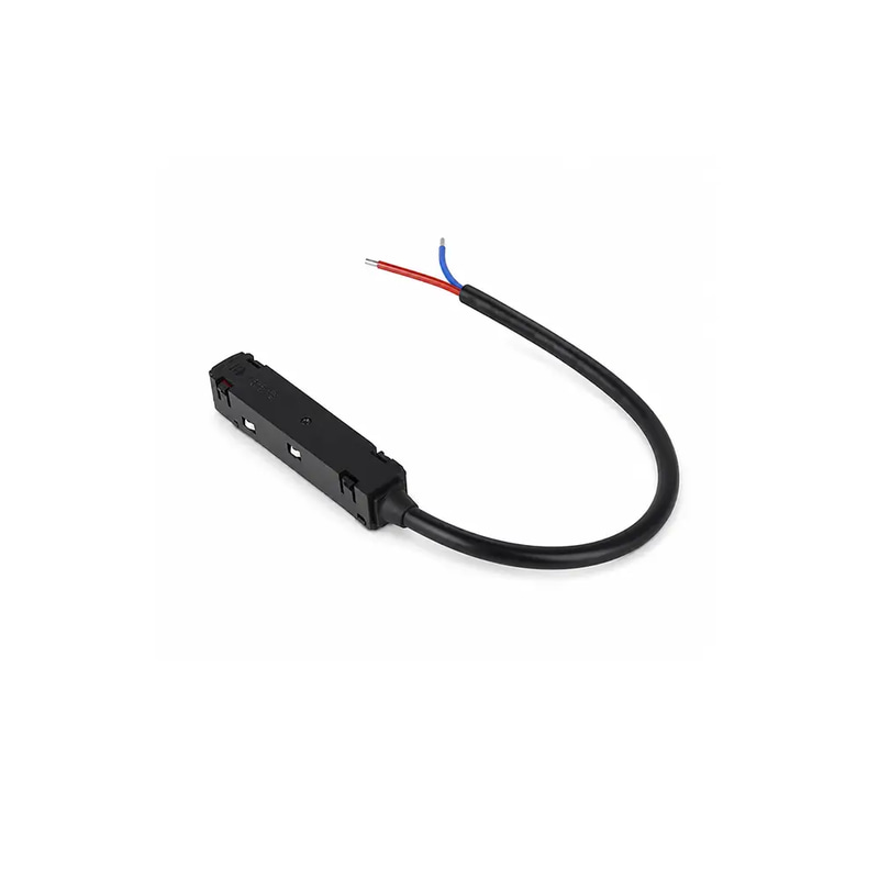 Magnetic track starter connector