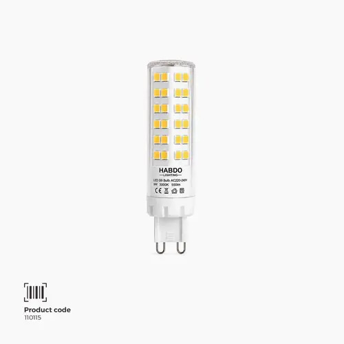 مصباح اضاءة ليد (LED)  بتأثير 360 | G9 | واط8 | 3000K
