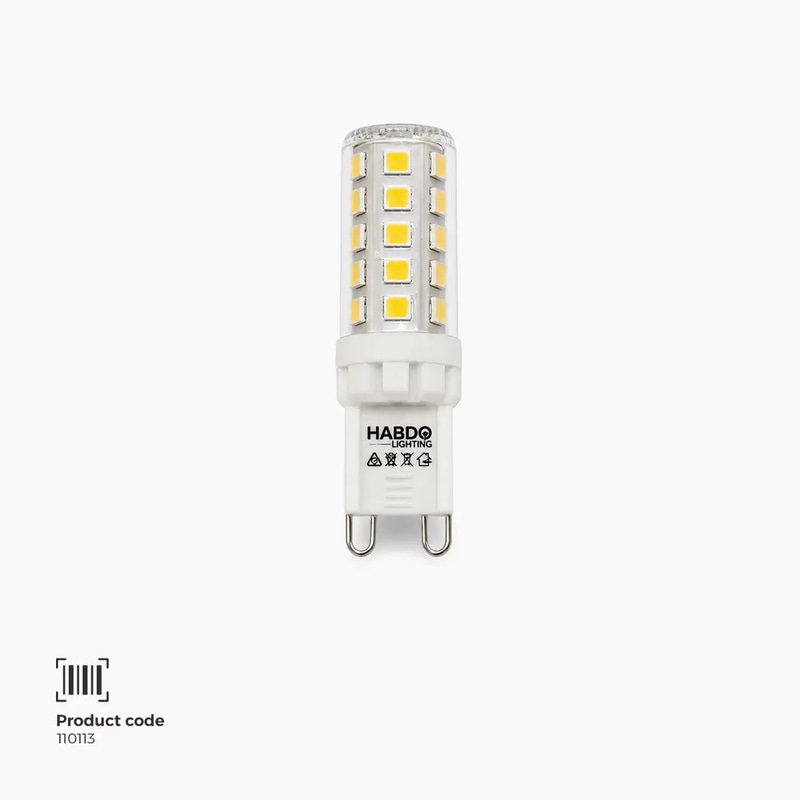 مصباح اضاءة ليد (LED) دايمر بتأثير 360 | G9 | واط3.5 | 3000K