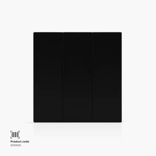 مفتاح ثلاثي اسود مطفي 