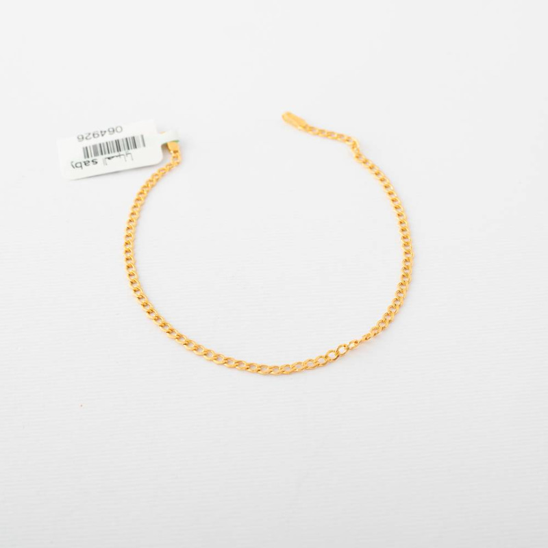 Best Selling 21 Karat Chain Anklet