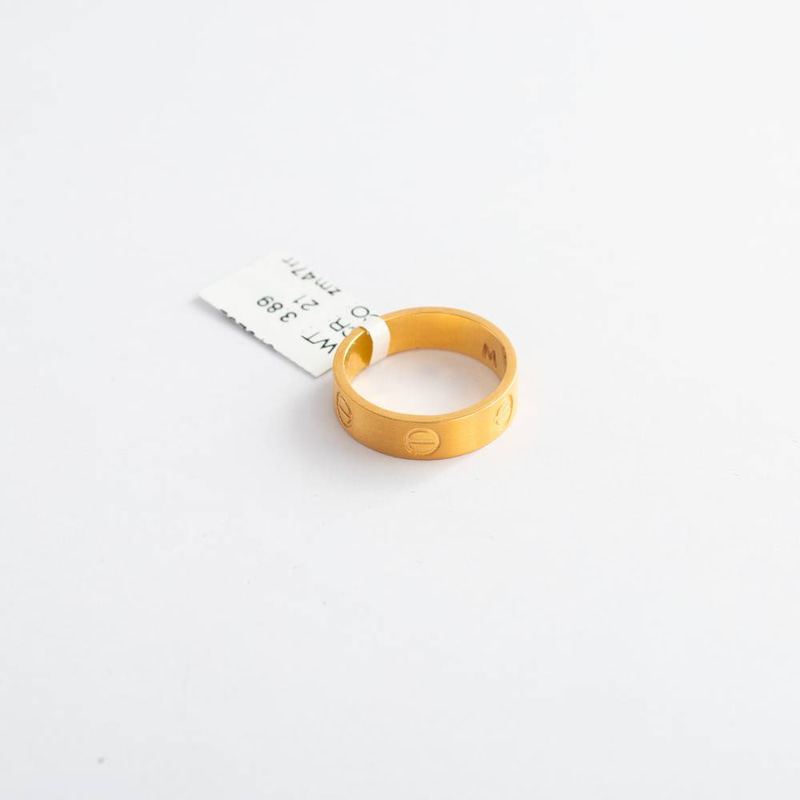Cartier Matte 21 Carat Wedding Band
