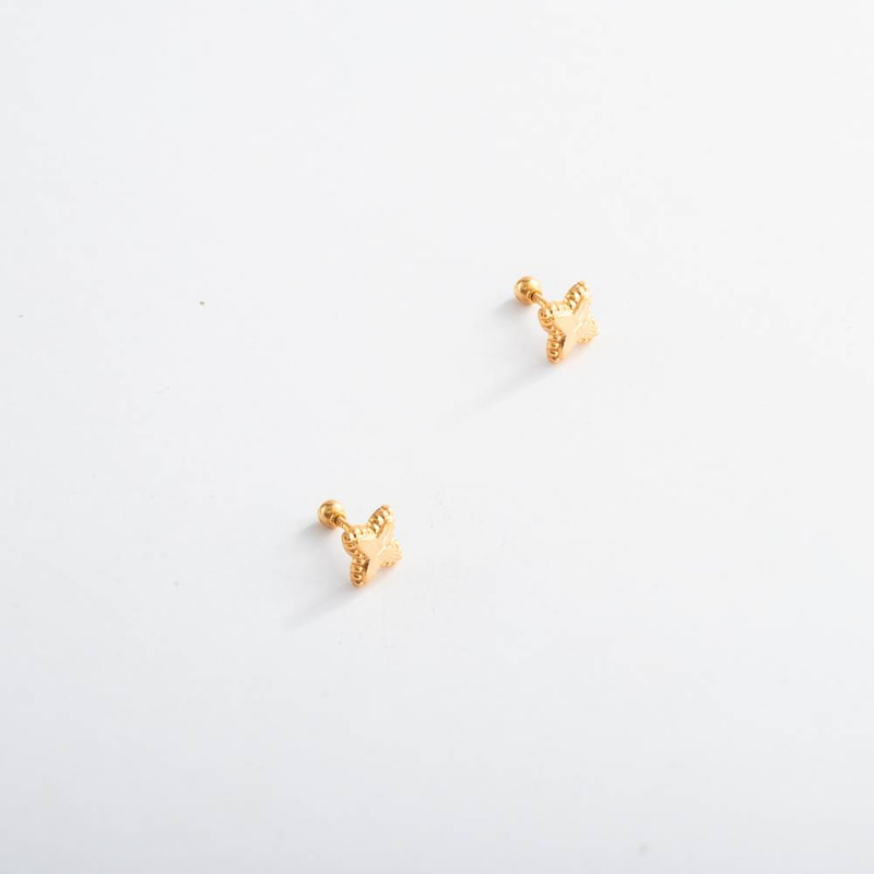 Roberto Quinn Exclusive Medical Grade 21K Earrings