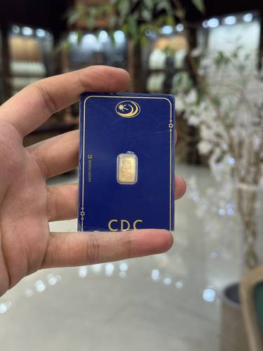 سبيكة ذهب صافي وزن 0.15 عيار 24