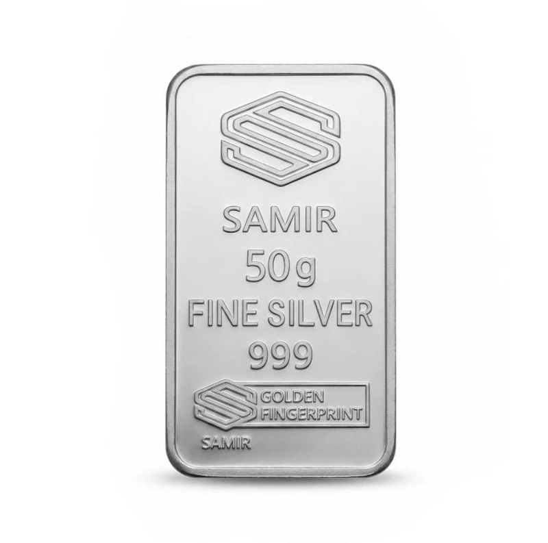 سبيكة فضة 50 غرام