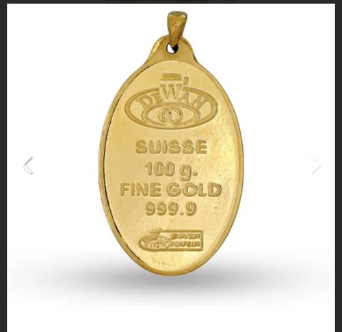 سبيكة 100 غرام عيار 24