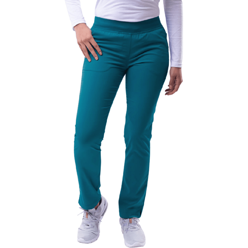 ADAR Women's Tailored Skinny Scrub Pant