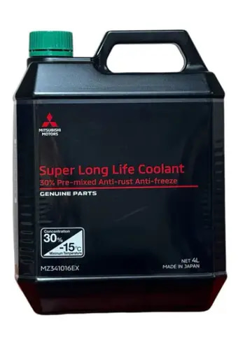 ماء رديتر ميتسوبيشي أخضر ياباني أصلي | Mitsubishi Genuine Green Coolant