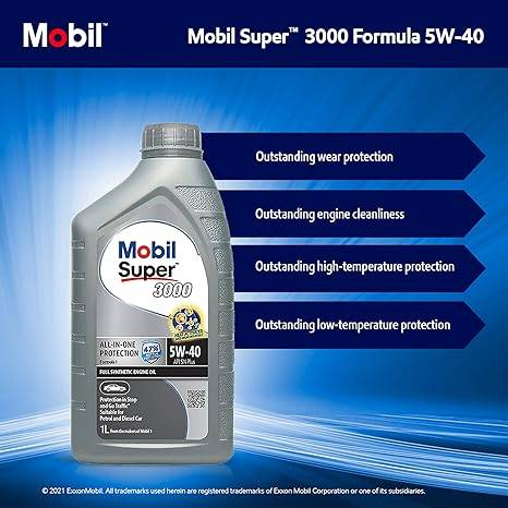 زيت موبيل اصلي Mobil-5W40 تخليقي
