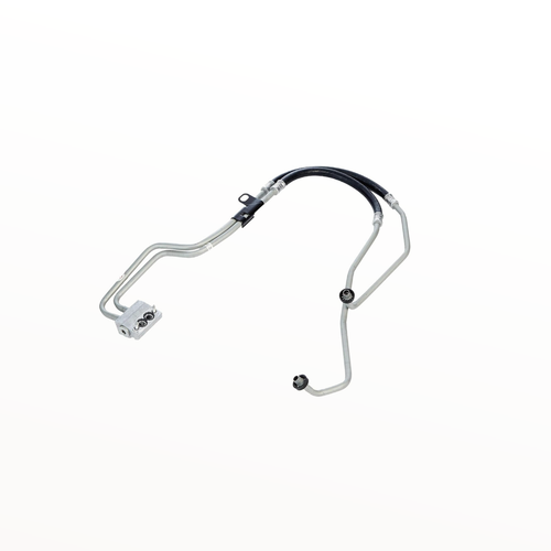 GM Genuine Parts 84828848 Engine Oil Cooler Hose Kit with Bracket, Gasket and Bolt, Black