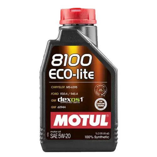 زيت مكينة 5W20 موتل لايت Motul 8100 ECO-LITE تخليقي