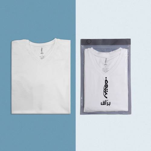 فانيلة برّاق Comfort ياقة V