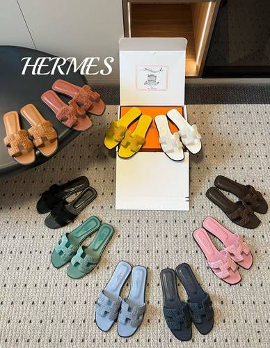 Hermes slippers 