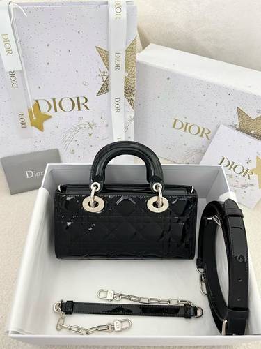 Dior lady D-Joy small shiny 