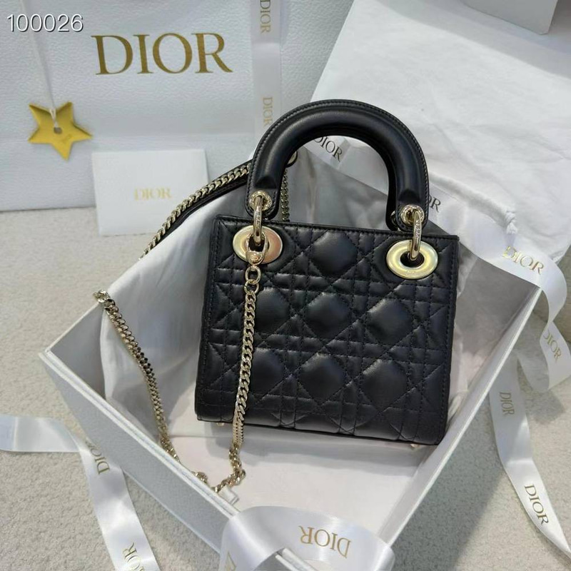 Lady Dior mini bag matt