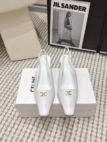 Celine Heels White