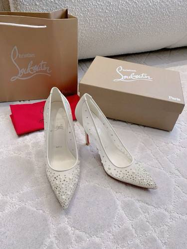 Louboutin heels Off White