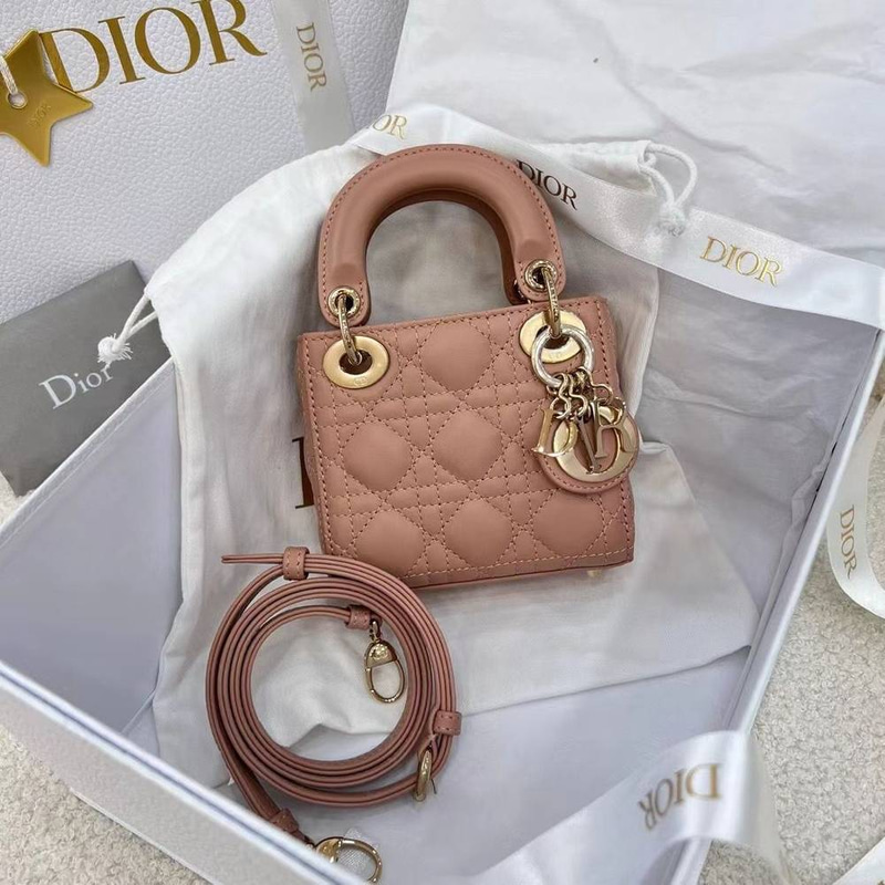 Lady Dior Micro bag matt