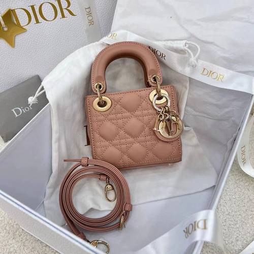 Lady Dior Micro bag matt