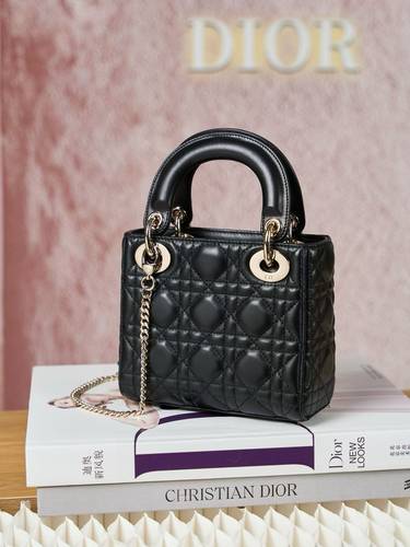 Lady Dior mini bag matt