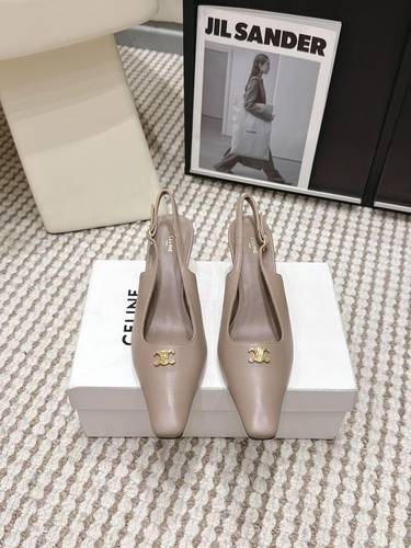 Celine Heels Beige