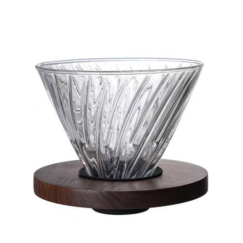 قمع زجاجي للـ v60 