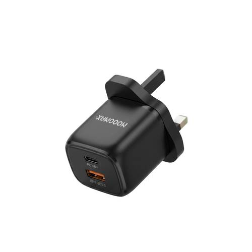 راس شاحن منزلي USB - PD ( MOXOM ) 20W