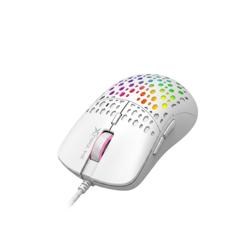 ماوس ألعاب RGB خفيف XTRIKE ME – تصميم Honeycomb احترافي