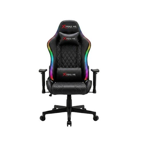 كرسي Gaming RGB احترافي XTRIKE ME – راحة وإضاءة بتصميم فاخر